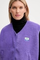 American Vintage vestă violet HOK16B