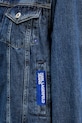 Karl Lagerfeld Jeans kurtka jeansowa A1W14002 granatowy