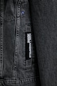 Karl Lagerfeld Jeans kurtka jeansowa bawełniana szary A3W14063