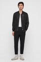 Odjeća AllSaints - Kožna bomber jakna Kino Leather Bomber ML026J crna