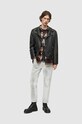 Одежда AllSaints - Кожаная куртка Milo Biker ML025N чёрный