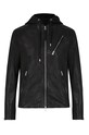 AllSaints - Bőrdzseki Harwood Jacket ML035R fekete