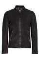 AllSaints - Kurtka skórzana CORA JACKET ML014P czarny