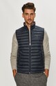 Tommy Hilfiger Bezrękawnik puchowy bez kaptura granatowy MW0MW12719