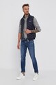 Armani Exchange Bezrękawnik puchowy 8NZQ52.ZNW3Z.NOS granatowy AA00