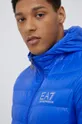 plava Pernata jakna EA7 Emporio Armani