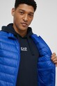 Péřová vesta EA7 Emporio Armani 8NPQ01.PN29Z modrá