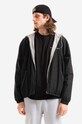 Jakna thisisneverthat T-Logo Sweat Lining bez tople podstave crna TN221WOWLS07