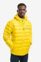 žlutá Péřová bunda Columbia Pebble Peak Down Hooded Jacket Pánský