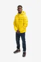 Пухено яке Columbia Pebble Peak Down Hooded Jacket жълт