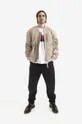 Tom Wood giacca bomber Purth Bomber Patched beige