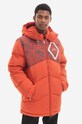 Páperová bunda A-COLD-WALL* Panelled Down Jacket ACWMO107 RUST ACWMO107.
