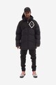 A-COLD-WALL* kurtka puchowa Panelled Down Jacket ACWMO107. czarny AA00