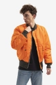 Двусторонняя куртка-бомбер Alpha Industries Ma-1 Reversible зелёный