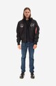 Alpha Industries bomber jacket MA-1 VF Hood Dark Side 108108.03 black AA00