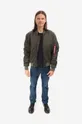 Alpha Industries bomber jacket MA-1 VF Authentic Overdyed green