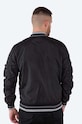 Ruházat Alpha Industries kifordítható bomber dzseki MA-1 Nasa Voyager Rev Reversible 11615 3 116105.03 fekete