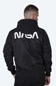 Clothing Alpha Industries reversible bomber jacket MA-1 LW HD NASA Glow Rev 116106.03 black
