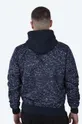 bleumarin Alpha Industries geacă bomber cu două fețe MA-1 LW HD NASA Glow Rev