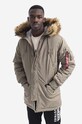 Bunda Alpha Industries Arctic Discoverer s podšívkou hnědá 118100.24