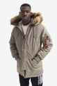 hnědá Bunda Alpha Industries Arctic Discoverer Pánský