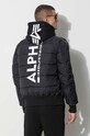 Odzież Alpha Industries kurtka MA-1 ZH Back Print Puffer FD 118107.03 czarny