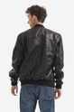 Clothing Alpha Industries leather bomber jacket Ma-1 Lw Nasa Leather 126151.03 black