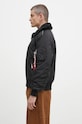 Μπουφάν bomber Alpha Industries Injector III 143104.03 μαύρο AW23