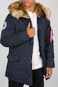 Bunda Alpha Industries Polar Jacket 123144 07 zateplené modrá 123144.07