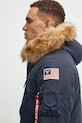 Bunda Alpha Industries Polar Jacket 123144 07 tmavomodrá 123144.07