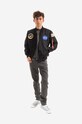 Alpha Industries bomber jacket MA-1 VF NASA 166107.03 black AA00