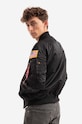 Clothing Alpha Industries bomber jacket MA-1 VF NASA 166107.03 black