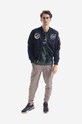 Bomber jakna Alpha Industries MA-1 VF NASA LP 166107LP.07 mornarsko plava AA00