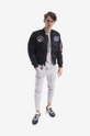 Μπουφάν bomber Alpha Industries MA-1 VF NASA LP μαύρο