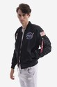 Alpha Industries bomber dzseki MA-1 VF NASA LP 16617LP 3 166107LP.03 fekete