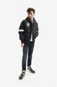 Alpha Industries geacă Hooded Puffer Fd Nasa negru