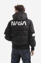Clothing Alpha Industries jacket Hooded Puffer Fd Nasa 198121.03 black