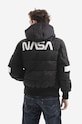 Îmbrăcăminte Alpha Industries geacă Hooded Puffer Fd Nasa 198121.03 negru