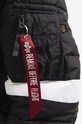 Bunda Alpha Industries Hooded Puffer Fd Nasa 198121 03 čierna 198121.03