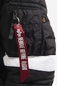 Alpha Industries geacă Hooded Puffer Fd Nasa negru 198121.03