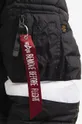 black Alpha Industries jacket Hooded Puffer Fd Nasa