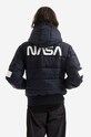 Ruházat Alpha Industries rövid kabát Hooded Puffer FD NASA 198121 7 198121.07 sötétkék