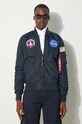 Alpha Industries reversible bomber jacket MA-1 TT NASA Reviersible II 186101.07 navy
