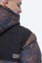 Páperová bunda Wood Andy Down Anorak 12035909-1223 KHAKI AOP hnedá 12035909.1223