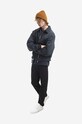 Wood Wood jacket Casey Nylon Patch Bomber 12235101.1238 navy AA00