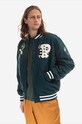 by Parra wool bomber jacket Cloudy Star Varsity 48240
