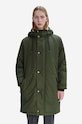 Куртка A.P.C. Parka Hector з капюшоном зелений COEZV.H30179