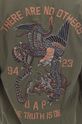 Maharishi kurtka Embroidered Tour 4095.OLIVE zielony