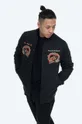 black Maharishi bomber jacket Mil Chimayo Embroidery Men’s