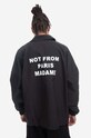 Abbigliamento Drôle de Monsieur giacca La Veste Classic Not From Paris Madame PERM.JT008.BL nero